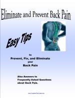 Prevent Back Pain E-book